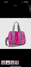 Pink Pickle Ball Puffer Tote