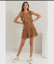 Ruffled Mini Dress