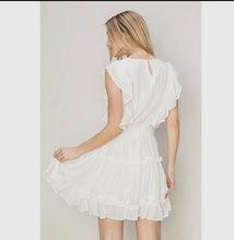 Ruffled Mini Dress