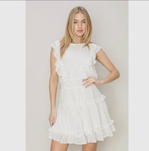 Ruffled Mini Dress