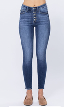 Judy's Hi Rise Button Fly Skinny Jeans