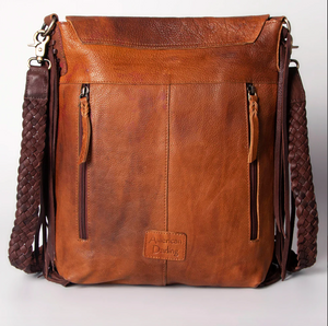 Conceal and Carry Leather Western Handbag