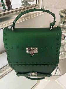Sace' Emerald Studded Bag