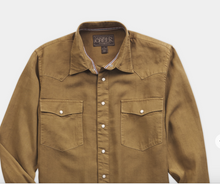 American West Pearl Snap Shirt in Camel