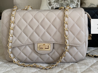 Quilted Double Chain Bag
