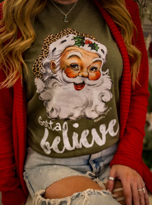 Gotta Believe Christmas Tee Shirt