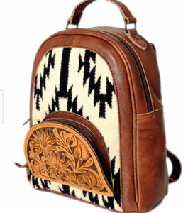 Aztec Backpack in Leather