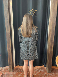 Nicole's Simple Spotted Dress
