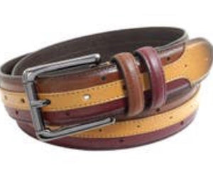 Stacy Adams Two-Toned Leather Belt