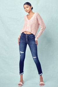 Krissy's Button-Down Skinny Jeans